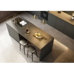 Piano di lavoro KRONOSPAN Nero Bronzo / K698 PN