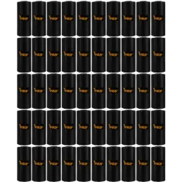 1000 sacchetti per escrementi con custodia / Nero