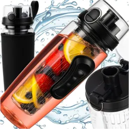 Borraccia sportiva con contenitore per frutta FRUITS 1L