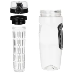 Borraccia sportiva con contenitore per frutta FRUITS 1L