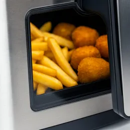 Friggitrice ad aria calda XXL - 8L / Nera