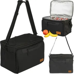 Borsa termica portapranzo XXL 30L / Nera