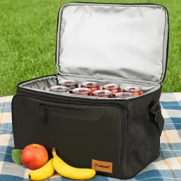 Borsa termica portapranzo XXL 30L / Nera