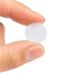 250 pezzi di chiusure a strappo autoadesive da 18 mm / Bianco