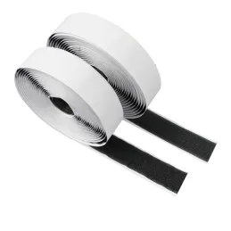 Nastro autoadesivo con cerniera 25 mm / Nero