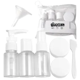 Set da viaggio di contenitori e flaconi per cosmetici HOLIDAY / Bianco