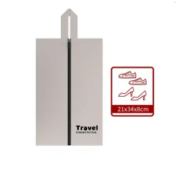 Set da viaggio da 7 pezzi per abbigliamento e cosmetici TRAVEL LUX / Bianco