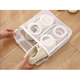 Sacca per scarpe da lavatrice / Bianca