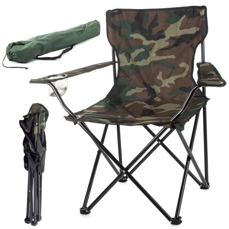 Sedia pieghevole da pesca e campeggio FISHING