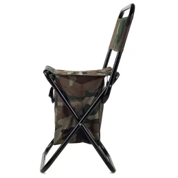 Sedia pieghevole con borsa per la pesca e il campeggio FISHING MINI