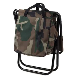 Sedia pieghevole con borsa per la pesca e il campeggio FISHING MINI