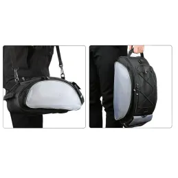 Borsa da bicicletta impermeabile XXL TRIP / Nera