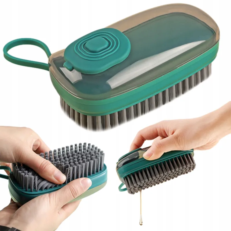 Spazzola per pulizia con dosatore di detergente CLEARE