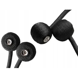 Set da 2 pezzi - Fermatende magnetici decorativi PINS / Nero