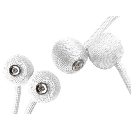 Set da 2 pezzi - Fermatende magnetici decorativi PINS / Bianco