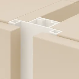 Profilo maniglia verticale per ante OLYMP centrale / Bianco opaco