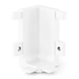 Angolo interno in lega per profili OLYMP - L / Bianco opaco
