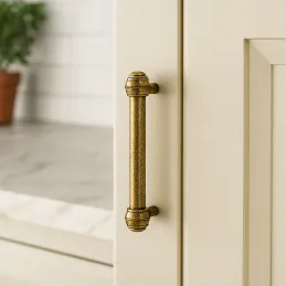 Maniglia RUSTICALE / Ottone anticato
