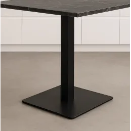 Base per tavolo MOX / Nero opaco