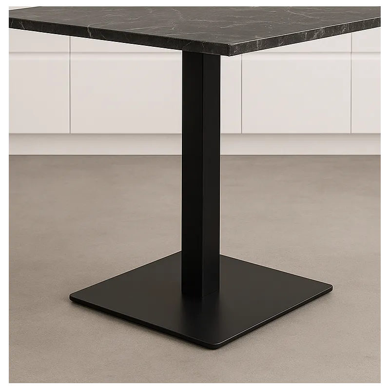 Base per tavolo MOX / Nero opaco