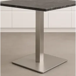 Gamba da tavolo MOX / Acciaio inox