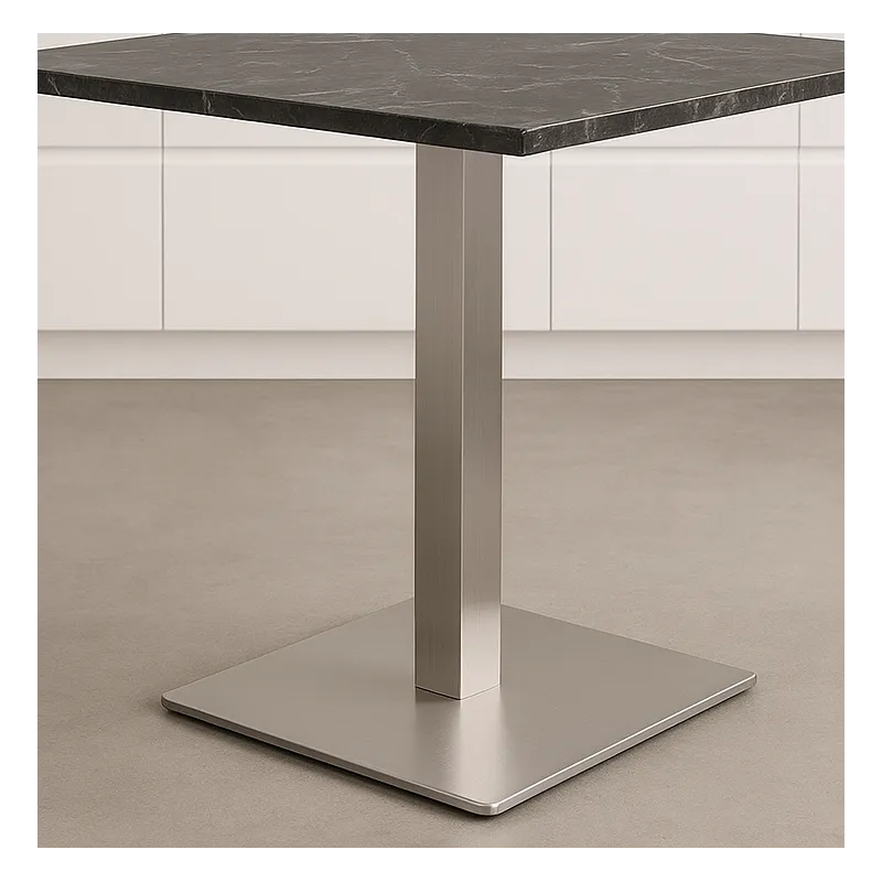 Gamba da tavolo MOX / Acciaio inox