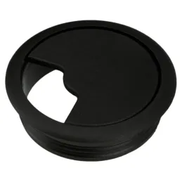 Passacavi in PVC 60 mm / Nero