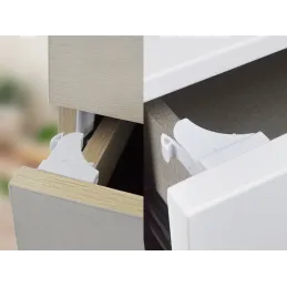 Serratura magnetica di sicurezza - 10 pezzi MAGNETICO / Bianca