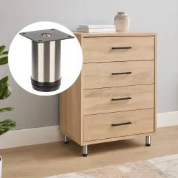 Piedino per mobili MOLAN / Acciaio inox