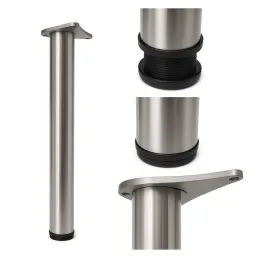 Gamba per tavolo CLASSIC 60 mm / Acciaio inox