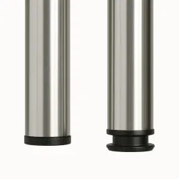 Gamba per tavolo CLASSIC 60 mm / Acciaio inox