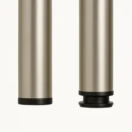 Gamba per tavolo CLASSIC 60 mm / Nichel satinato