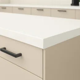 Piano di lavoro PFLEIDERER Bianco cristallo / U11026 SD