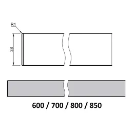 Tavolo da pranzo MOX QUADRO / Acciaio inox - Bianco lucido