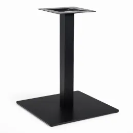 Tavolo da pranzo MOX QUADRO / Nero - Bianco lucido