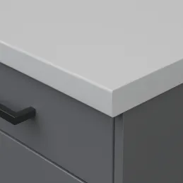 Piano di lavoro PFLEIDERER Grigio chiaro / U12187 SD