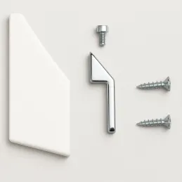 Appendiabiti TEAR / Bianco opaco
