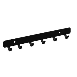 Appendiabiti da parete HOLD / Nero opaco