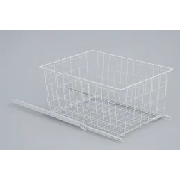 Cestello estraibile per armadio EKONOM / Bianco