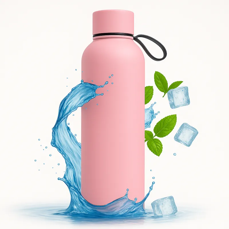 Thermos in acciaio inox TERMO SOFT 500 ml / Rosa antico