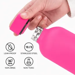 Thermos in acciaio inox TERMO SOFT 500 ml / Rosa