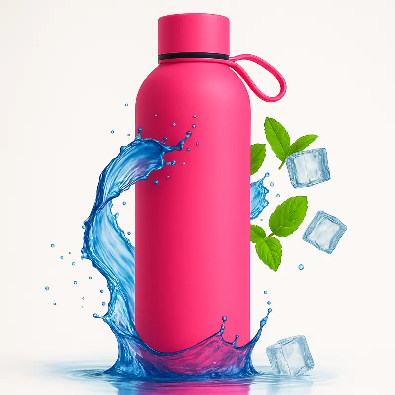 Thermos in acciaio inox TERMO SOFT 500 ml / Rosa