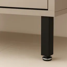 Piedino per mobili BRASIL / Nero opaco