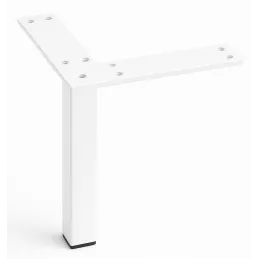 Piedino per mobile GILIAN / Bianco opaco