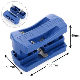 Rifilatore manuale per bordi in ABS di pannelli truciolari / Blu