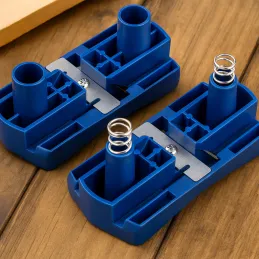 Rifilatore manuale per bordi in ABS di pannelli truciolari / Blu