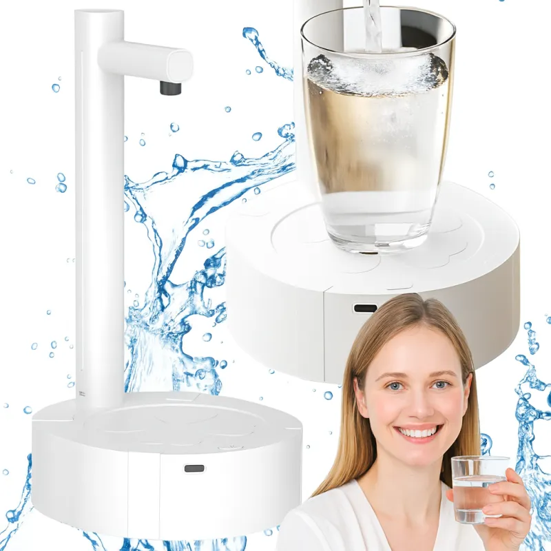 Dispenser automatico dell’acqua con ricarica USB / Bianco