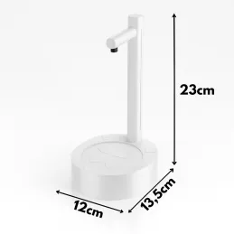 Dispenser automatico dell’acqua con ricarica USB / Bianco