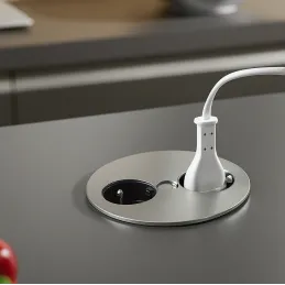 Presa elettrica Twister / Acciaio inox