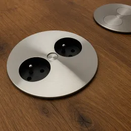 Presa elettrica Twister / Acciaio inox